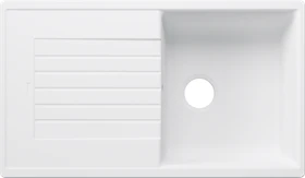 Blanco Zia 5 S Becken reversibel mit Ablauffernbedienung softweiß