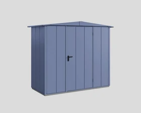 EcoStar Elegant Euroline Typ 1 Gerätehaus taubenblau