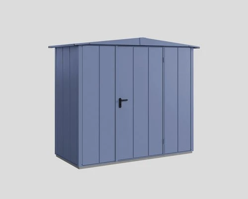 EcoStar Elegant Euroline Typ 1 Gerätehaus taubenblau