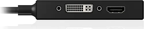 RaidSonic Icy Box IB-AC1031 DisplayPort 1.2 auf HDMI/DVI/VGA Adapter
