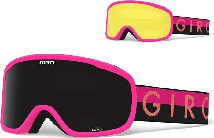 Giro Moxie pink throwback-ultra black/yellow (Damen)