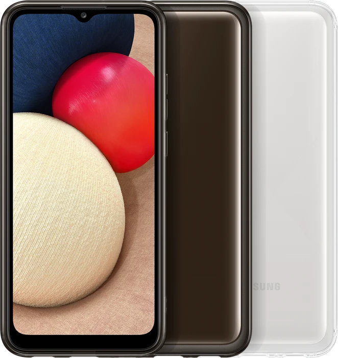 Samsung Soft Clear Cover für Galaxy A02s transparent