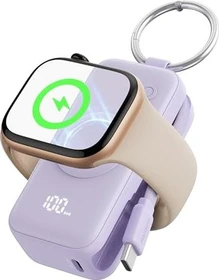 INIU SnapGo P81-E1 Powerbank Apple Watch 5W 5000mAh lila