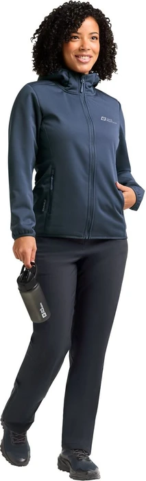 Jack Wolfskin Windhain Hoody Funktionsjacke midnight sky (Damen)