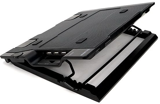 Zalman ZM-NS2000, Notebook-Stand/Notebook-Kühler bis 17.3", schwarz