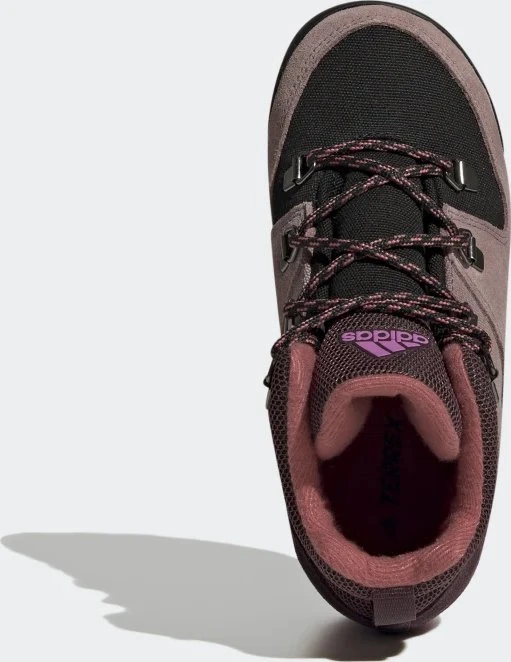 adidas Terrex Climawarm Snowpitch shadow maroon/purple/pulse lilac (Junior)