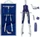 Staedtler Mars comfort 552 Schnellverstellzirkel Universaladapter, silber/blau, Klappdeckeletui (552 01)