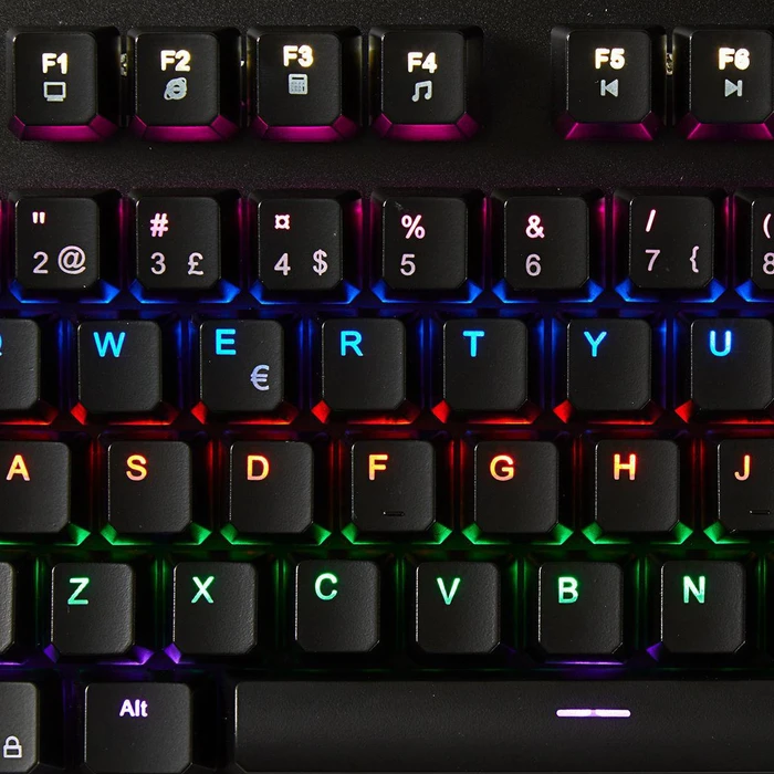 Nedis Coatyss Mechanische Gaming Tastatur, LEDs RGB, Gaote Outemu BLUE, USB, ND