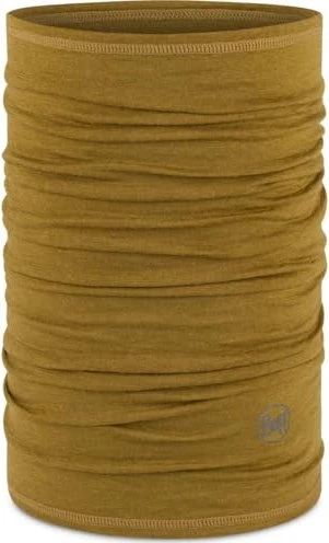 Buff Merino Lightweight Schlauchtuch solid olive green