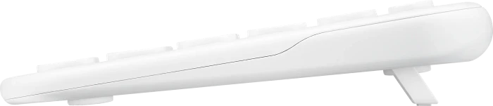 ASUS Marshmallow KW100 Compact Ultrathin Wireless, Iridescent White, mit Copilot-Taste, Bluetooth, DE
