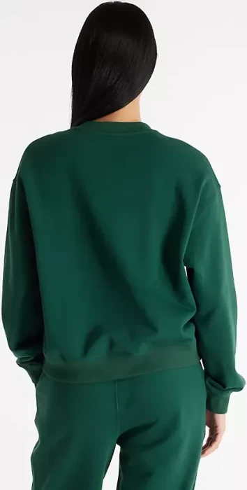 New Balance French Terry Crew Sweatshirt nightwatch green (Damen)