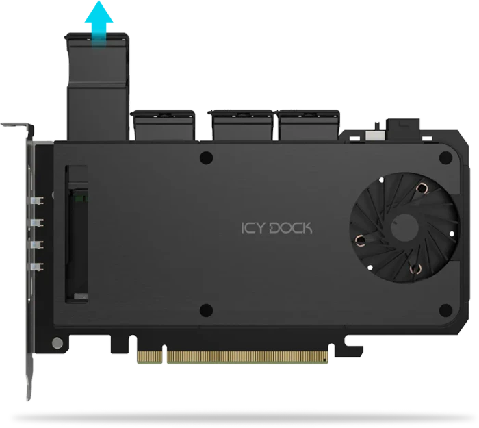 Icy Dock ExpressSlot Slide MB204MP-B