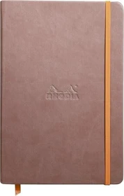 Rhodia Rhodiarama Notizbuch, A5, liniert, Hardcover, taupe, 96 Blatt