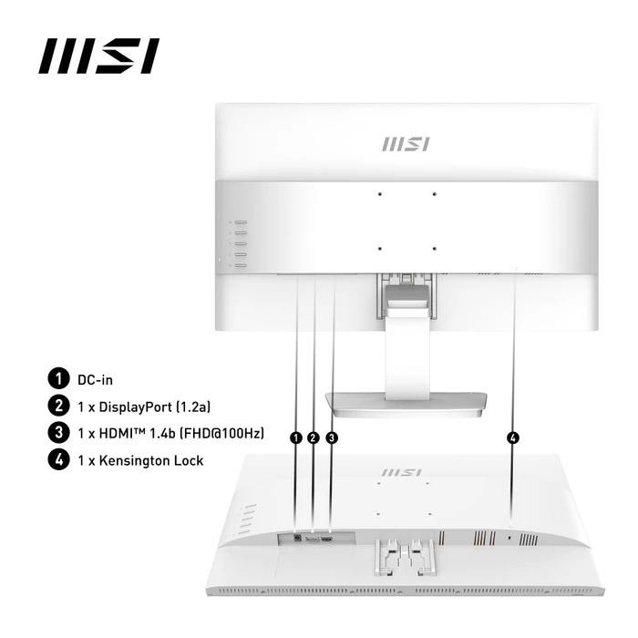 MSI PRO MP2412WDE, 23.8"