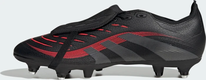 adidas Predator League Fold-Over Tongue SG core black/grey four/lucid red