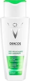 Vichy Dercos Anti-Schuppen-Pflegeshampoo gegen fettige Schuppen, 200ml