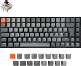 Keychron K2 V2, LEDs RGB, hot-swap, Gateron BROWN, USB/Bluetooth, DE