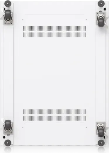 Ubiquiti 42U Rack Cabinet, 19" Rackschrank 42HE, mit Rollen, Gitternetztür, weiß, 800mm tief