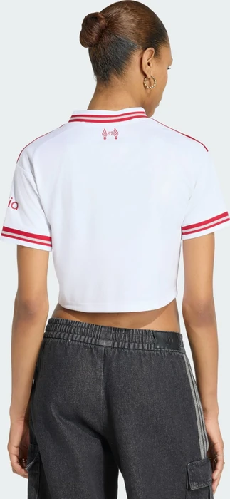 adidas Liverpool FC Crop-Top 2026/2027 Auswärtstrikot kurzarm (Damen)