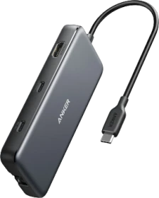 Anker 555 8-in-1 USB-C Hub, USB-C 3.1 [Stecker] (A83830A2)