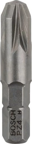 Bosch Professional Extra Hart Pozidriv Bit 1/4", PZ4x32mm, 3 Stück