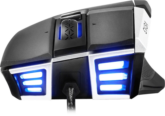 EVGA X17 Gaming Maus grau, USB