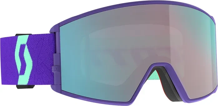 Scott React deep purple/enhancer aqua chrome