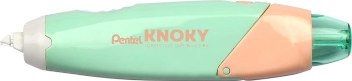 Pentel KNOKY 5mmx0m Korrekturroller grün, Blister