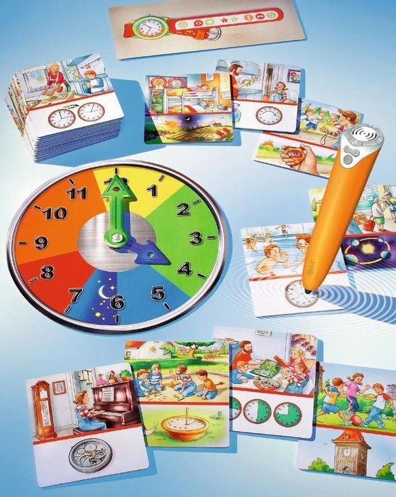 Ravensburger tiptoi Spiel: Rund um die Uhr