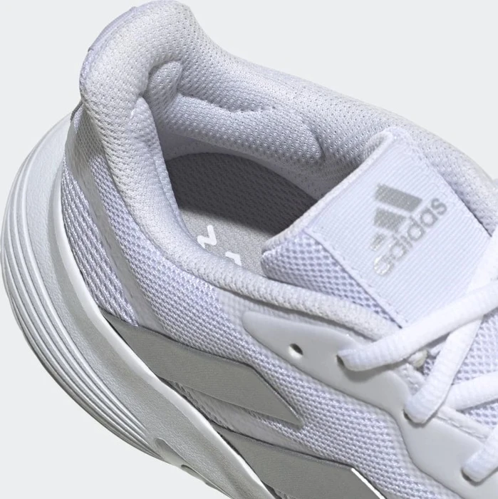 adidas Courtjam Control cloud white/silver metallic (Damen)