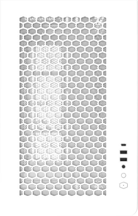 Cooler Master Elite 600 White, weiß, inkl. 4x Lüfter, Glasfenster