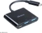 Akasa Type-C power delivery adapter USB-Hub, 2x USB-A 3.0, USB-C [Stecker] Vorschaubild