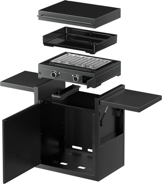 WMF Edition One Plancha-Set inkl. Wagen 60x40cm