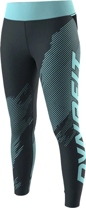 Dynafit Ultra Graphic Running Tights Laufhose lang blueberry/marine blue (Damen)