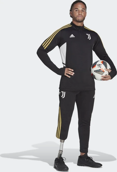 adidas Juventus Turin Condivo 22 Trainingshose lang schwarz/weiß (Herren)