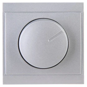 Kopp Malta Dimmer-Abdeckung für Druck-Wechseldimmer, silber