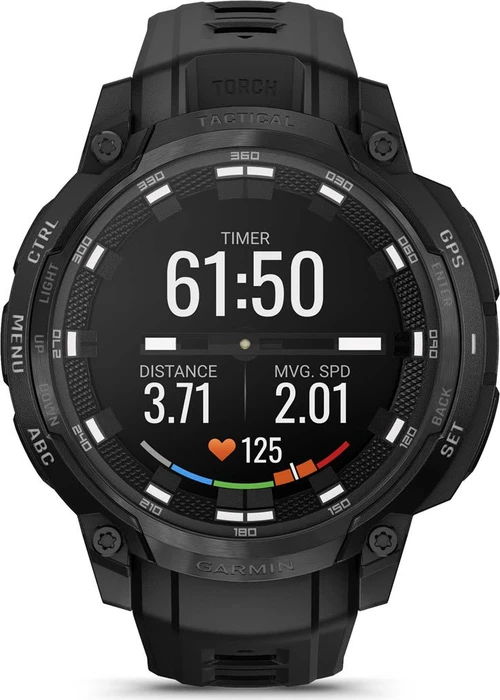 Garmin Instinct Crossover AMOLED Tactical Edition schwarz
