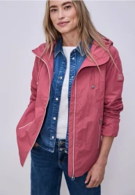 Street One Kapuze und Zipper Jacke desert berry (Damen)