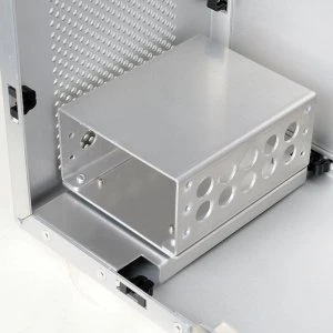 Lian Li PC-Q09FNA silber, Mini-ITX, 300W SFX