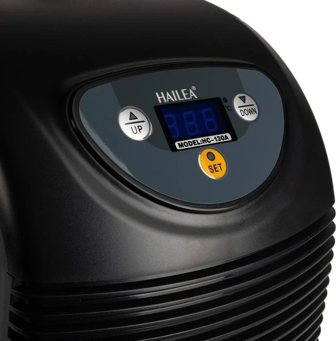 Hailea HC Series 130A Aquarienkühler, Durchlaufkühler mit Kompressor, 50-, schwarz