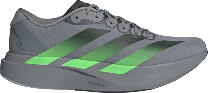 adidas Adizero Evo SL grey/screaming green/carbon (Herren)