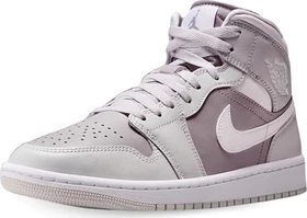 Nike Air Jordan 1 Mid photon dust/atmosphere grey/white (Damen)