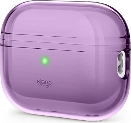 Elago Clear Case für Apple AirPods Pro 2 Dark Purple
