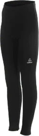 Löffler Thermo Tights Tiv Laufhose lang schwarz (Junior)