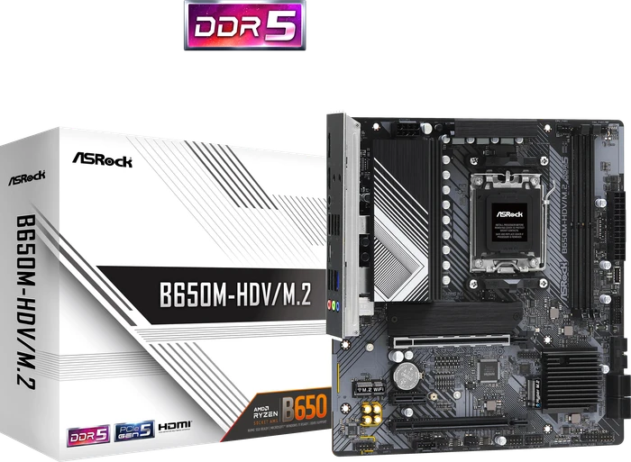 ASRock B650M-HDV/M.2 (AMD AM5)