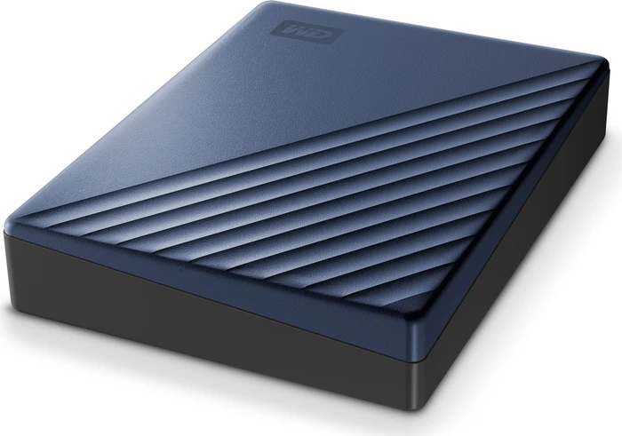 Western Digital WD My Passport Ultra, blau, 4TB, USB-C 3.0