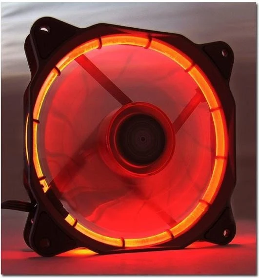 LC-Power AiRazor Black Series rot, 120mm