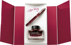 Pelikan Classic Special Edition 2019 M205 star ruby, rechte Hand, fein, Geschenkset