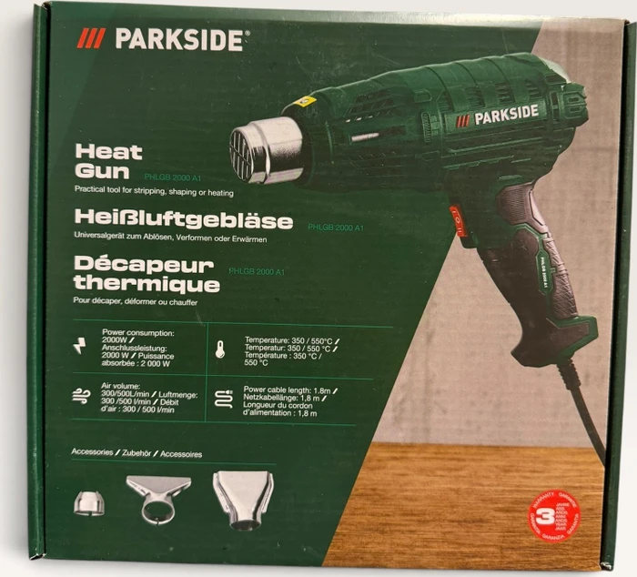 Parkside PHLGB 2000 A1 Elektro-Heißluftgebläse