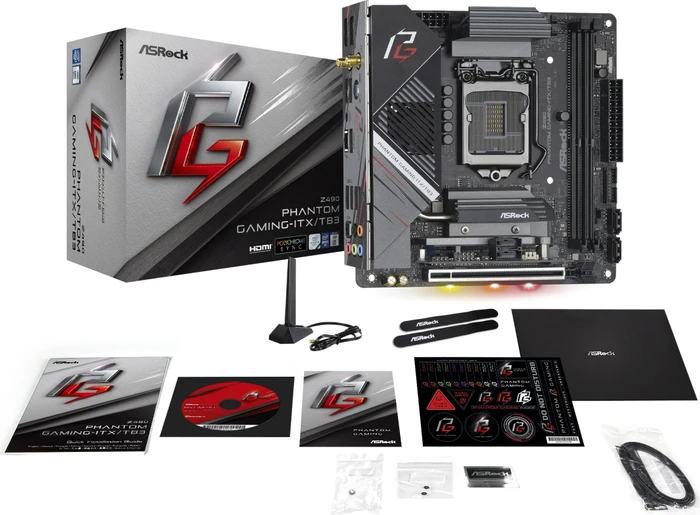 ASRock Z490 Phantom Gaming-ITX/TB3 (Intel 1200)